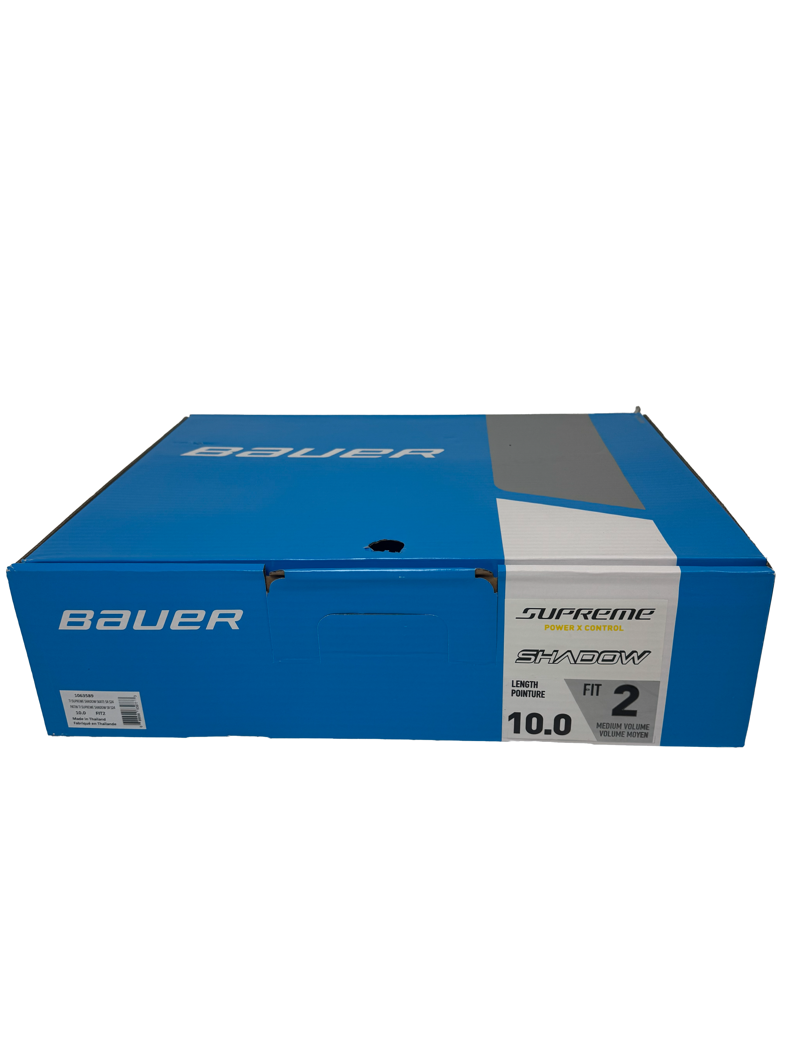 Bauer Supreme Shadow Skates Size 10 Fit 2 w/FLY-TI Blades