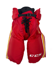 CCM HP 45X Pants Large +2 Red/Yellow - Calgary Flames
