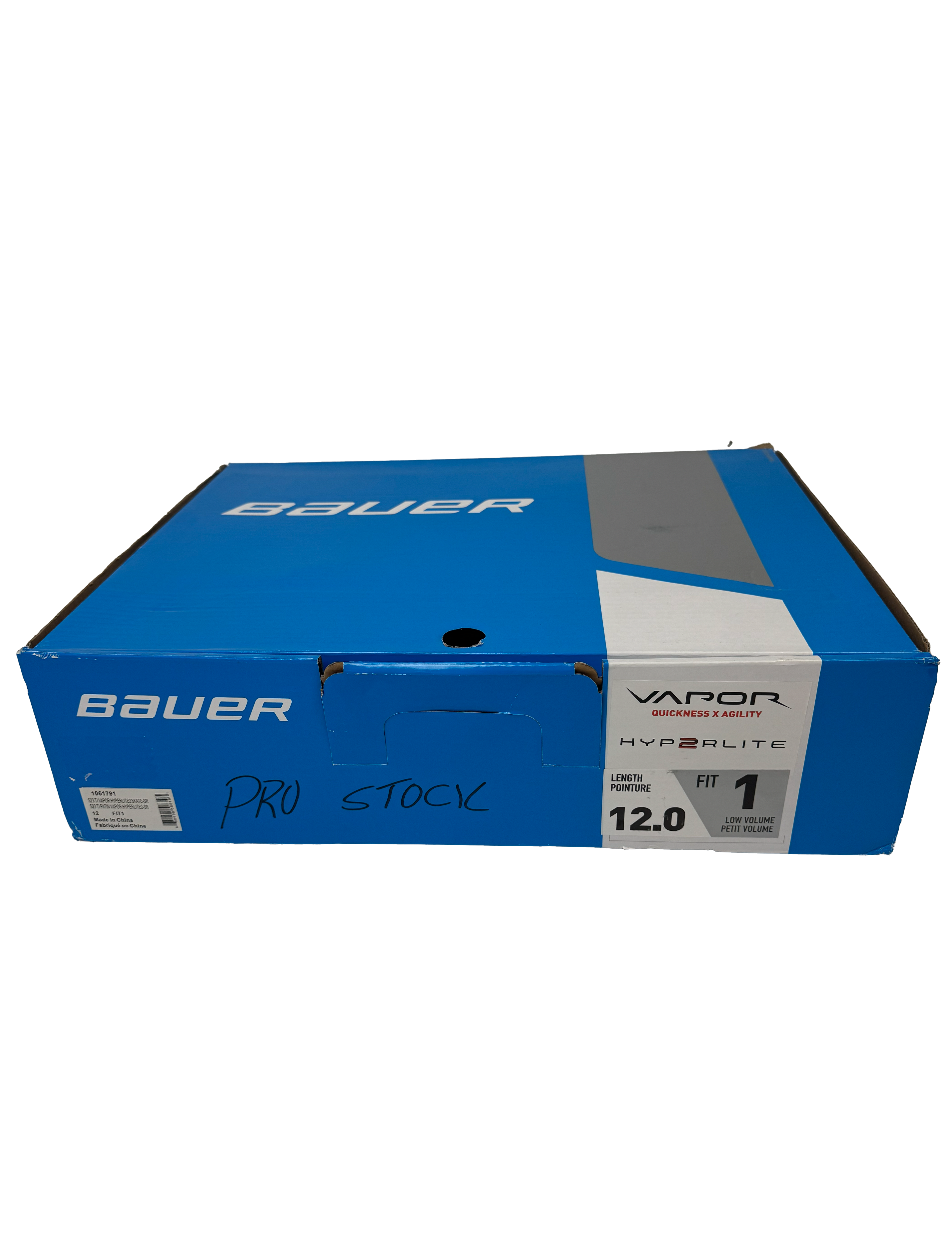 Bauer Vapor Hyperlite 2 Skates Size 12 Fit 1 w/FLY-TI Blades