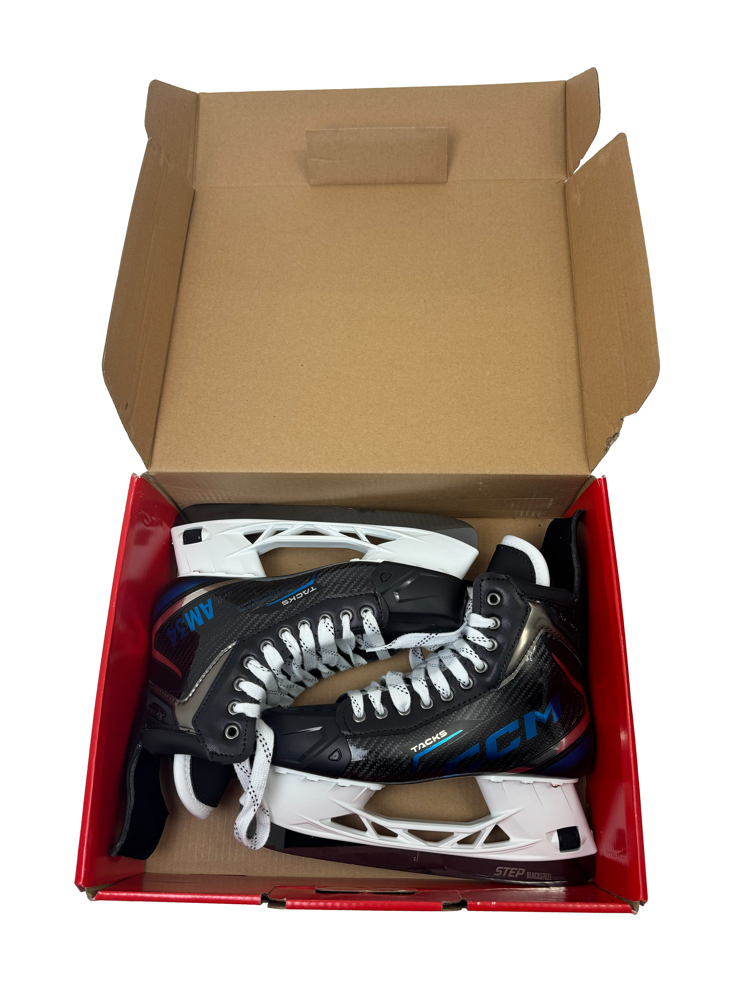 CCM Tacks XF Pro Skates Size 9.25 Regular w/Steels - Auston Matthews