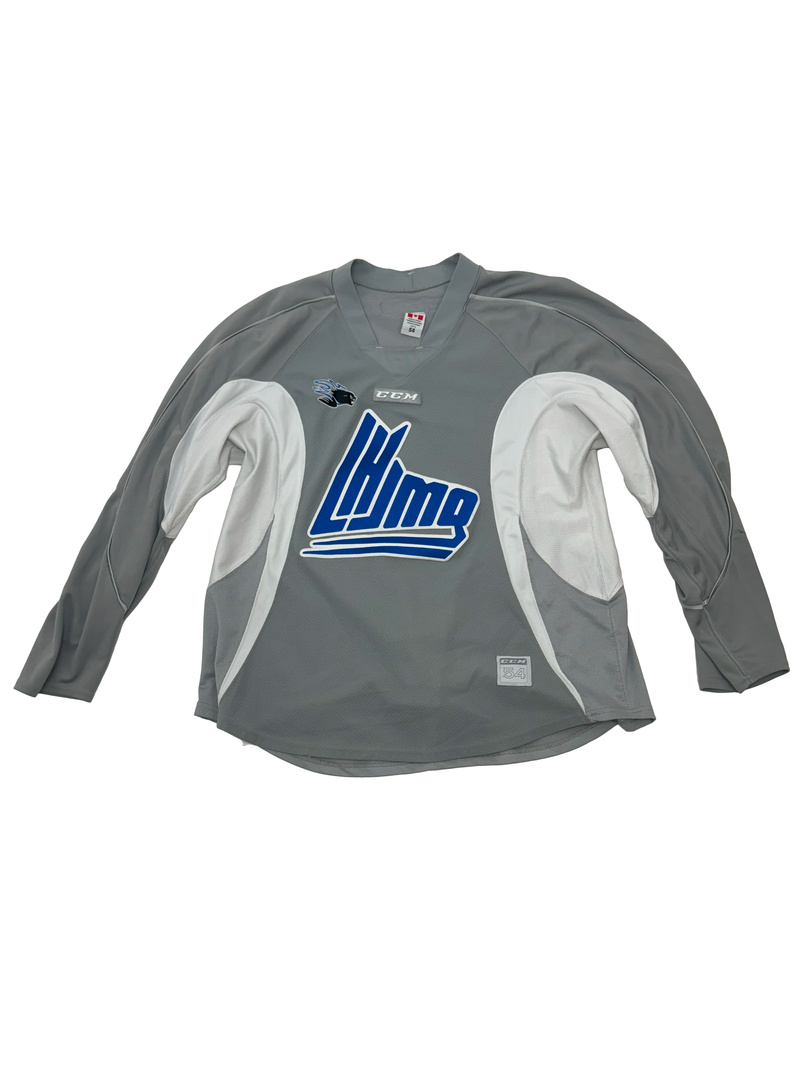 LHJMQ CCM Practice Jersey Grey XL