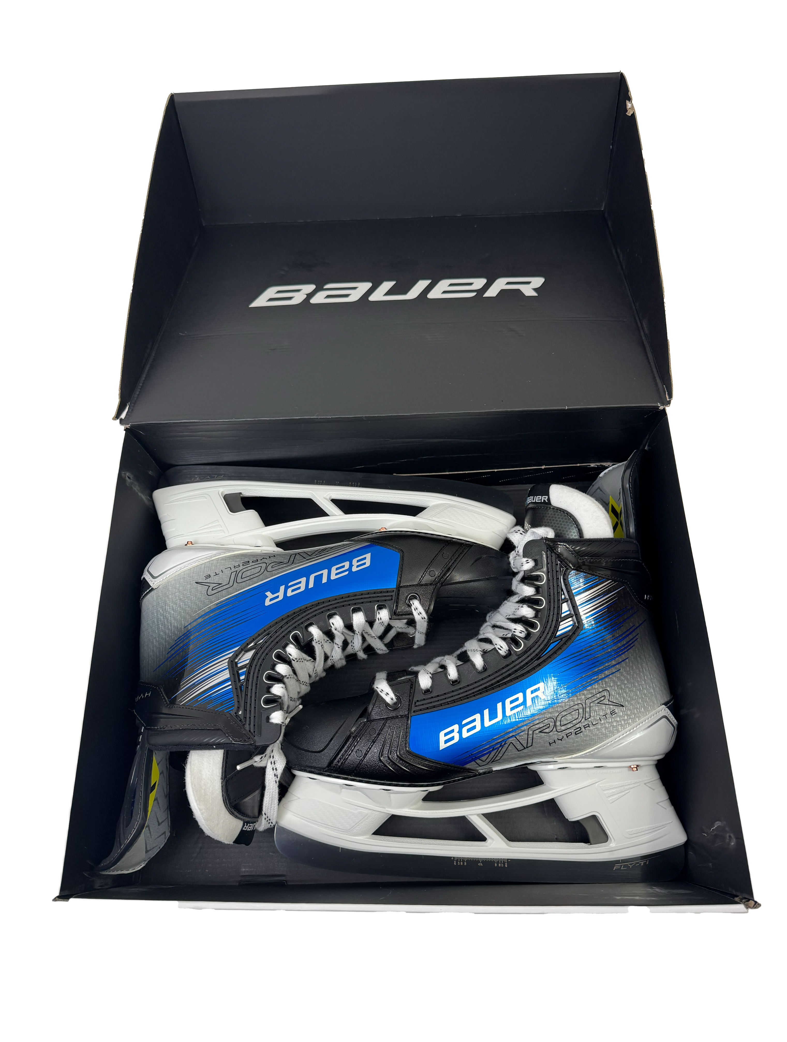 Bauer Vapor Hyperlite 2 Skates Size 11.5 Fit 2 w/FLY-TI Blades