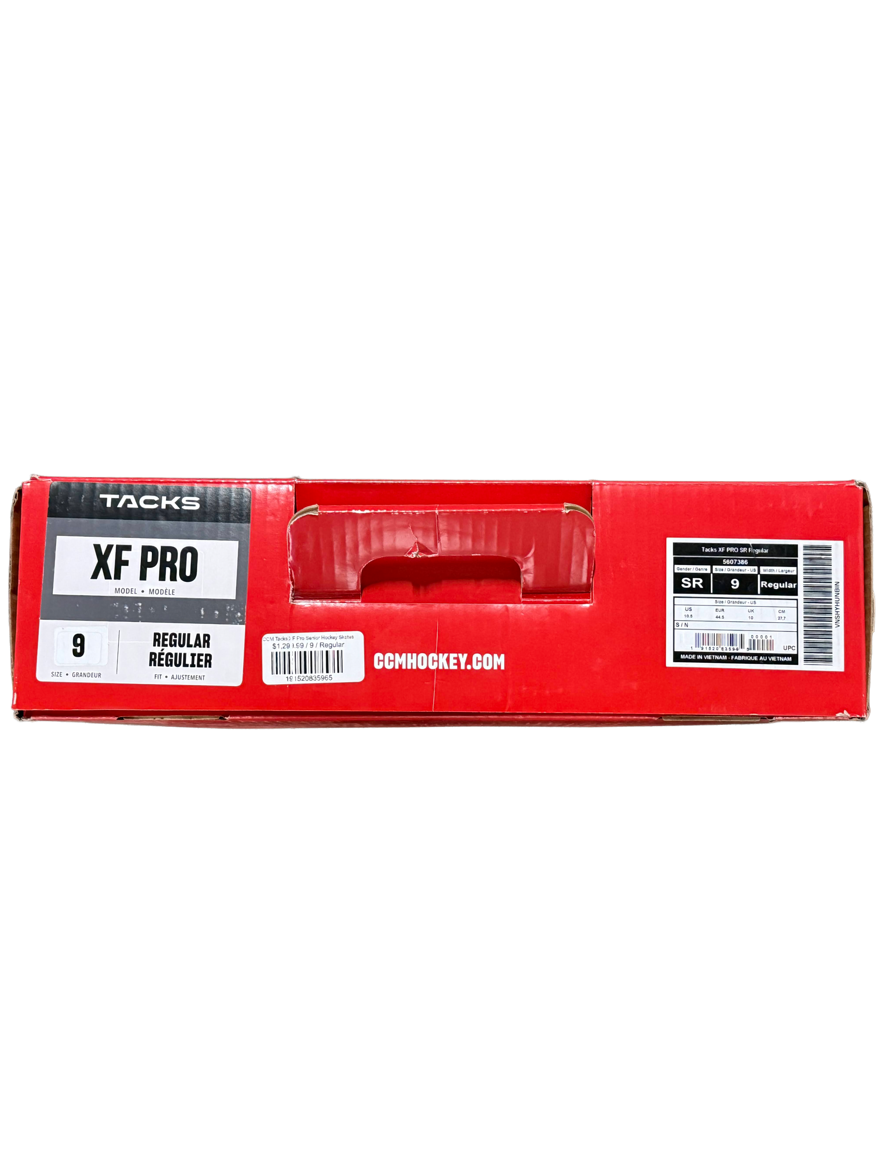 CCM Tacks XF Pro Skates Size 9 Regular w/Steels