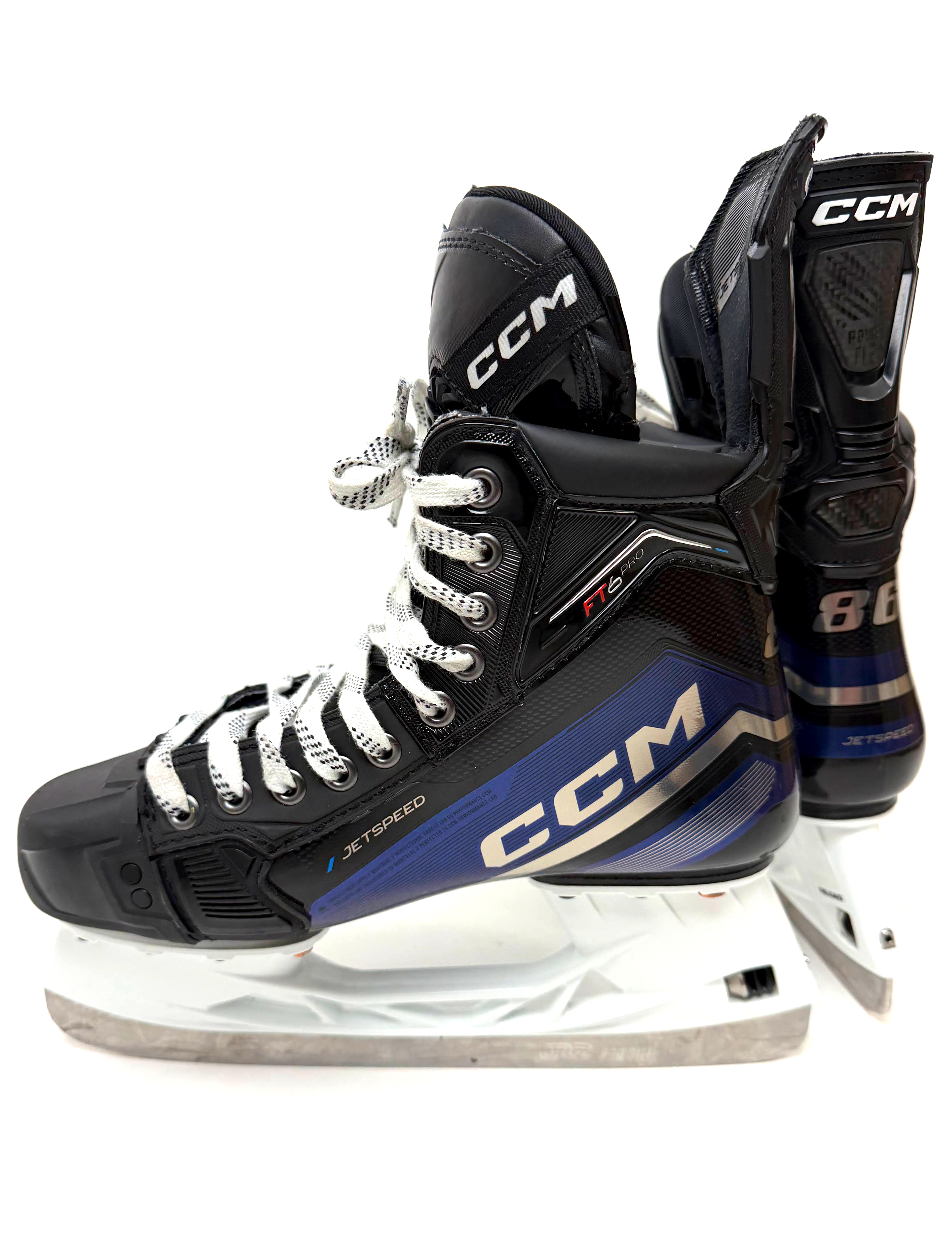 CCM Jetspeed FT6 Pro Skates Size 7.5 Reg w/Steels