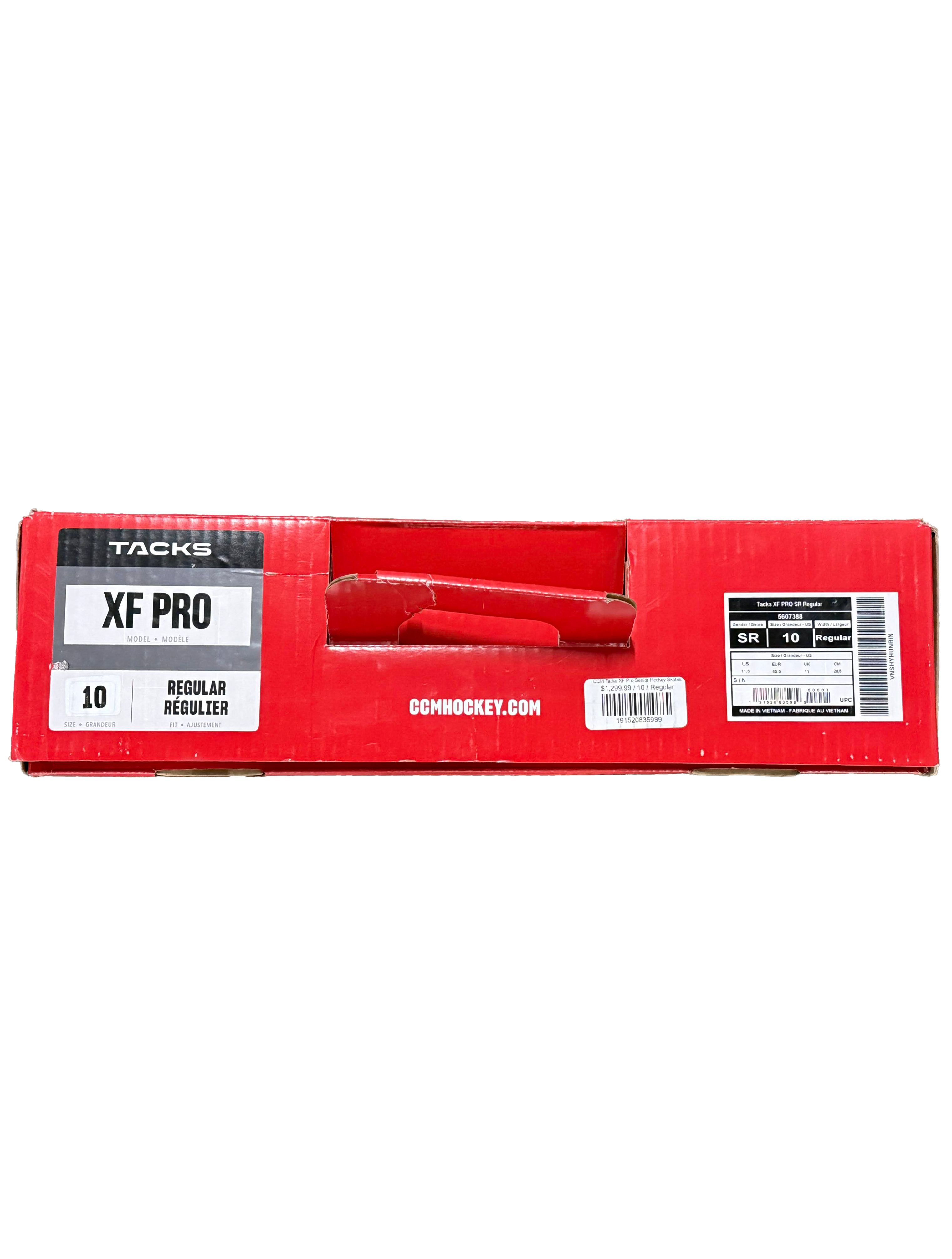 CCM Tacks XF Pro Skates Size 10 Regular w/Steels