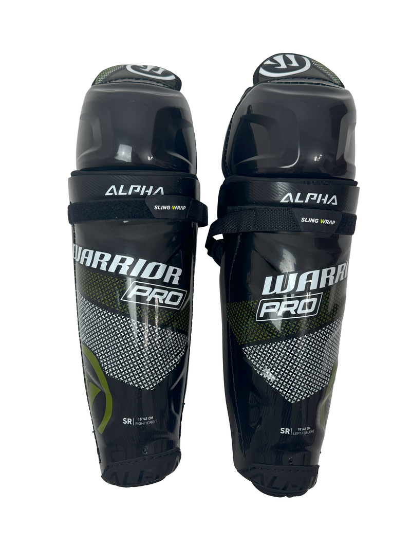 Warrior Alpha Pro 16" Shin Pads