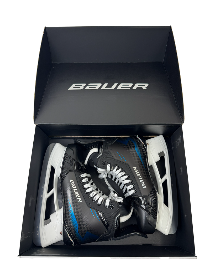 Bauer Supreme Shadow Skates Size 10 Fit 3 w/FLY-TI Blades
