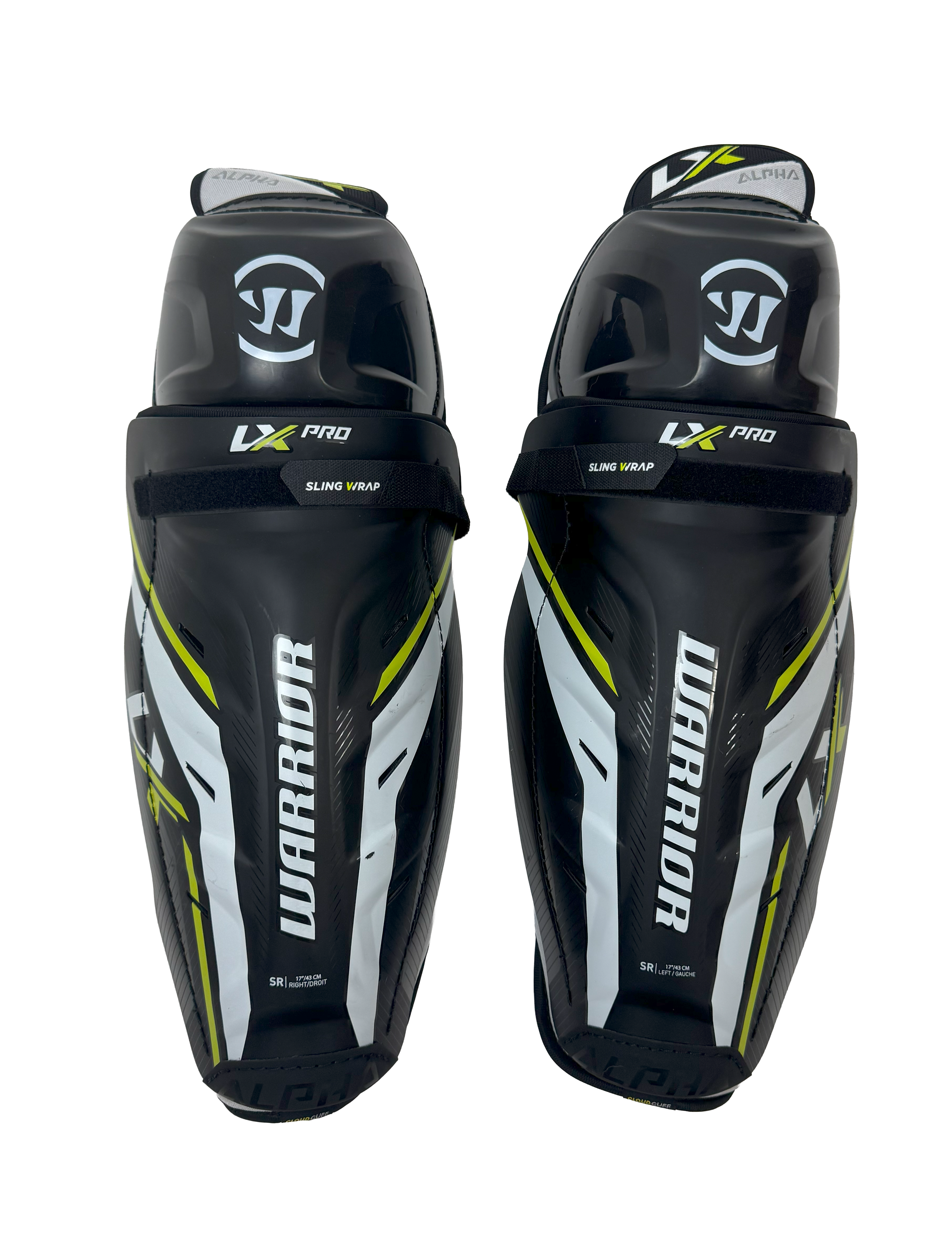 Warrior Alpha LX Pro 17" Shin Pads