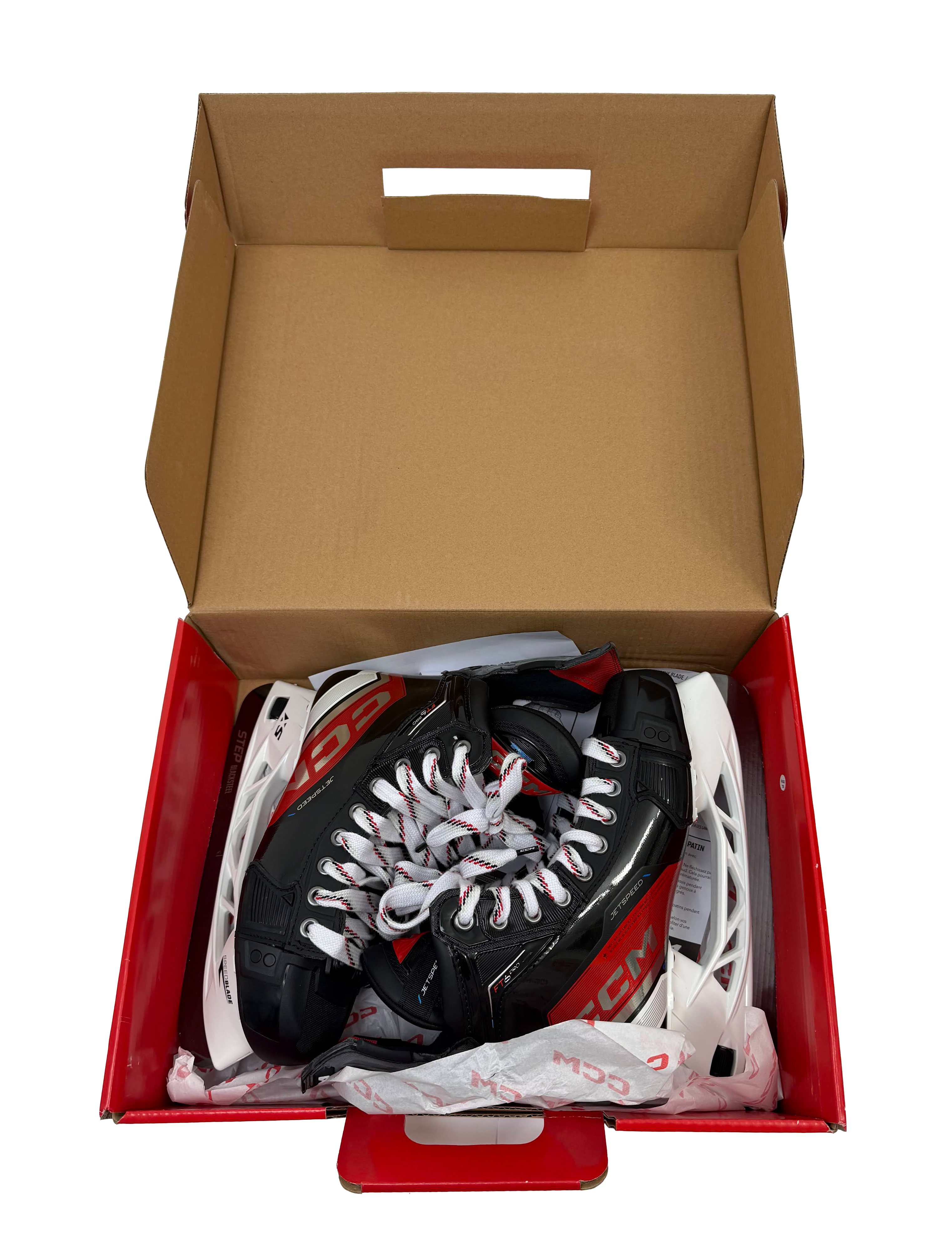 CCM Jetspeed FT6 Pro Skates Size 5 Regular w/Steels