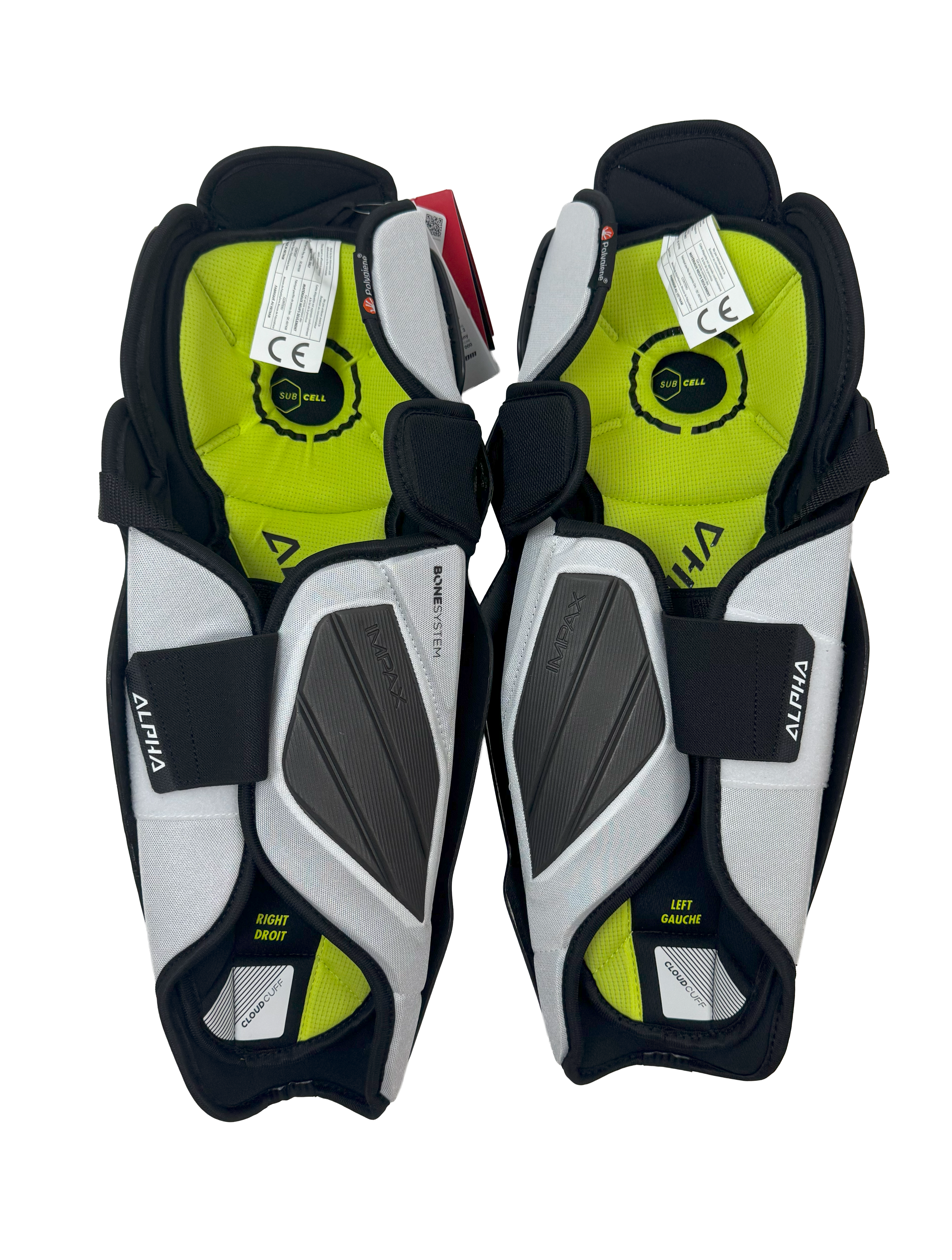 Warrior Alpha LX Pro 17" Shin Pads