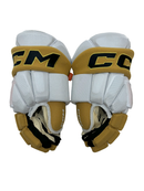 CCM Prostock Gloves 14" White/Gold