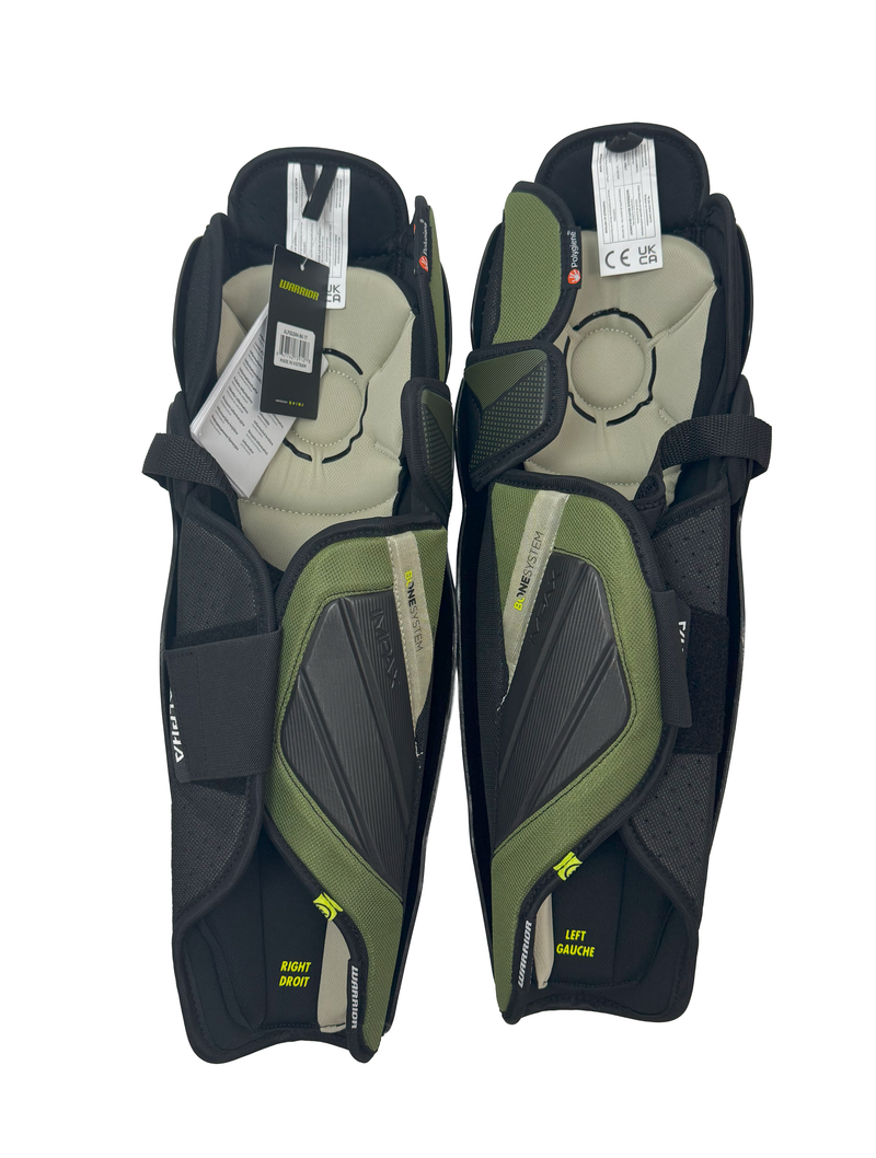Warrior Alpha Pro 17" Shin Pads