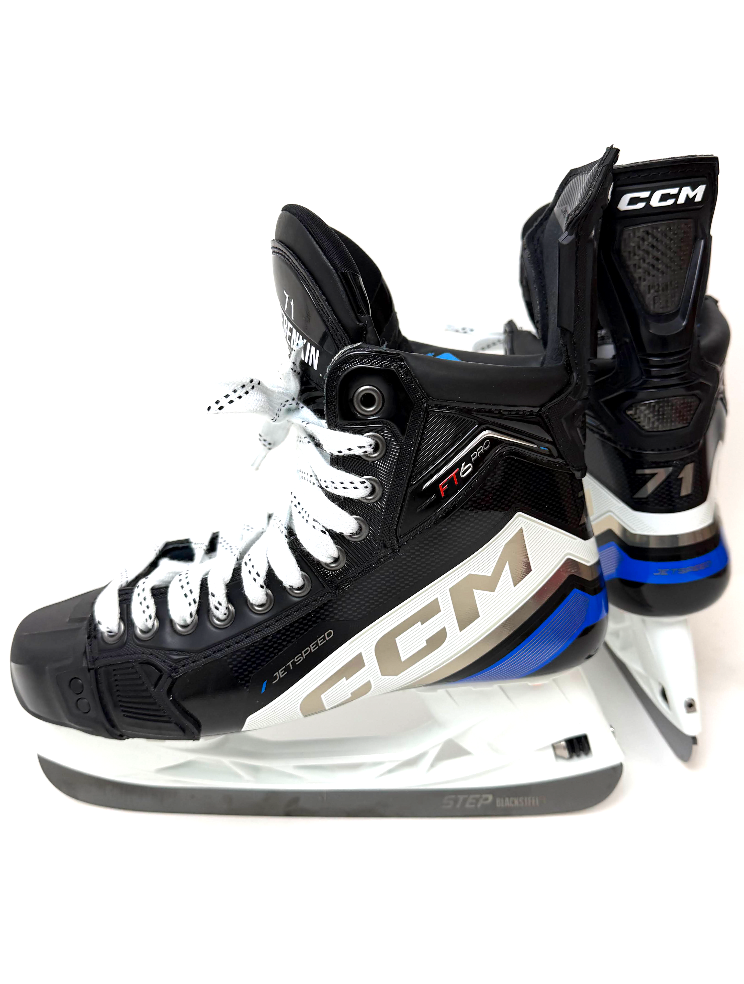 CCM Jetspeed FT6 Pro Skates Size 9 Wide w/ Blades