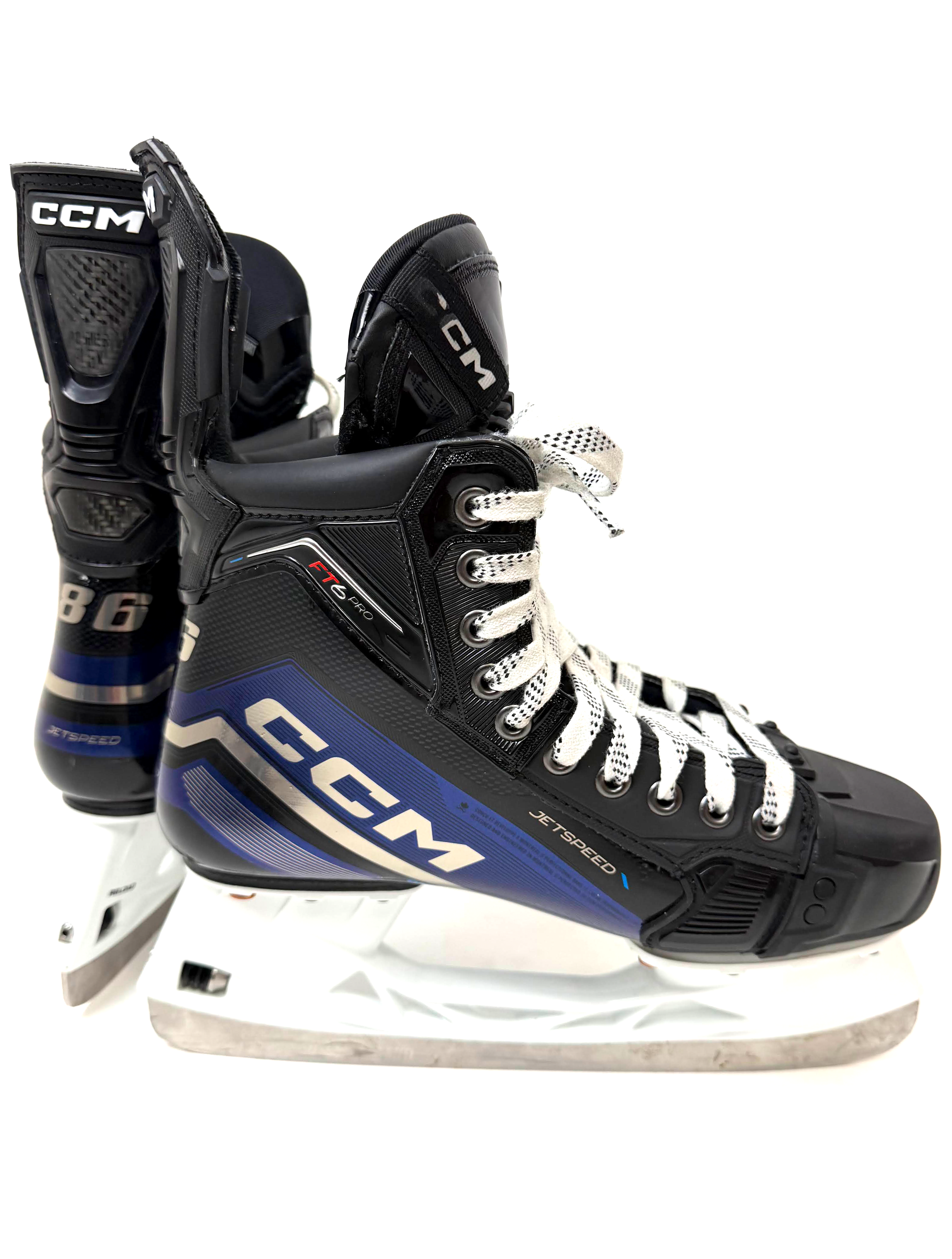 CCM Jetspeed FT6 Pro Skates Size 7.5 Reg w/Steels