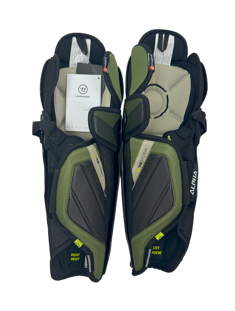 Warrior Alpha Pro 14" Shin Pads