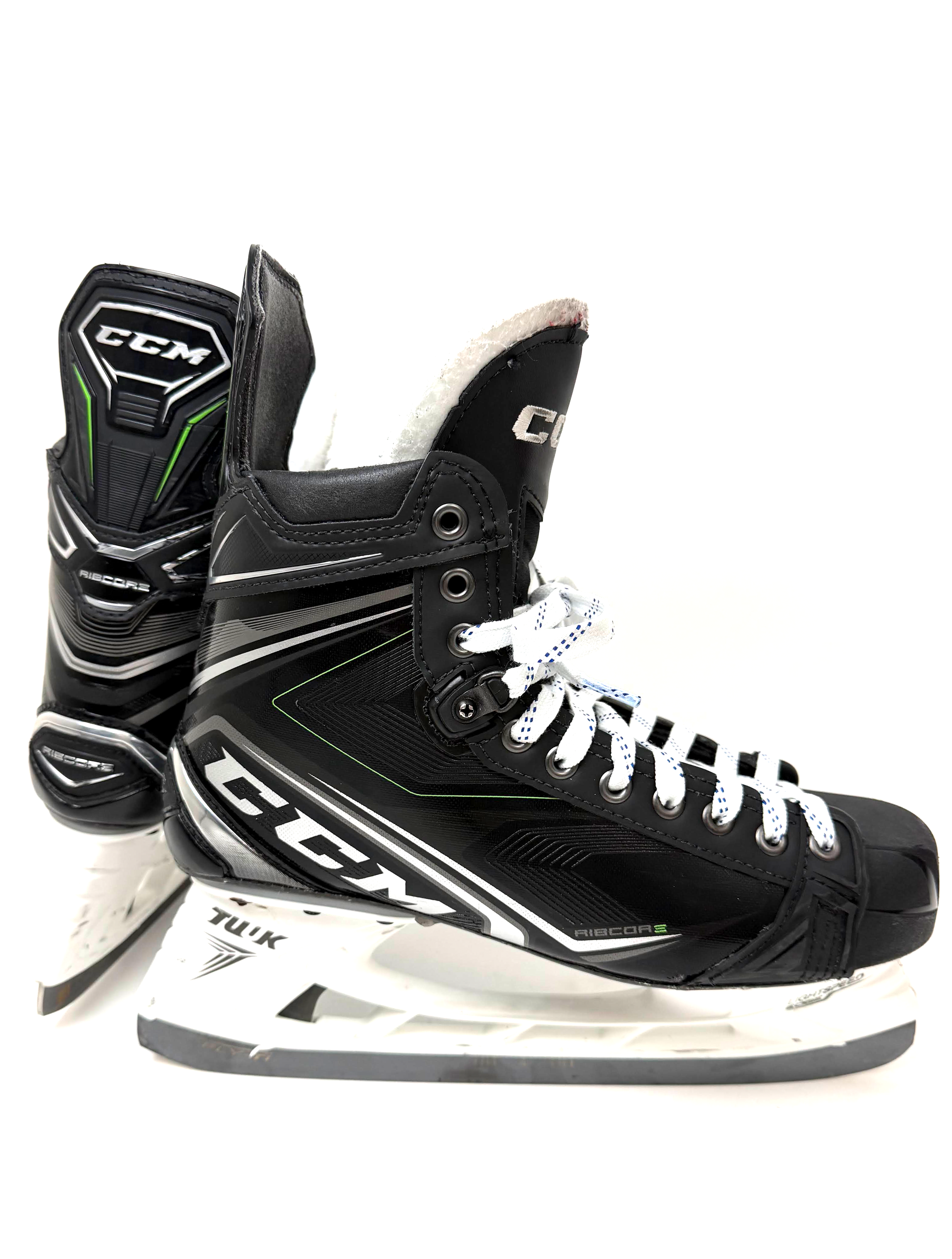 CCM Ribcore 80K Skates Size 10.75 Regular w/ FLY-TI