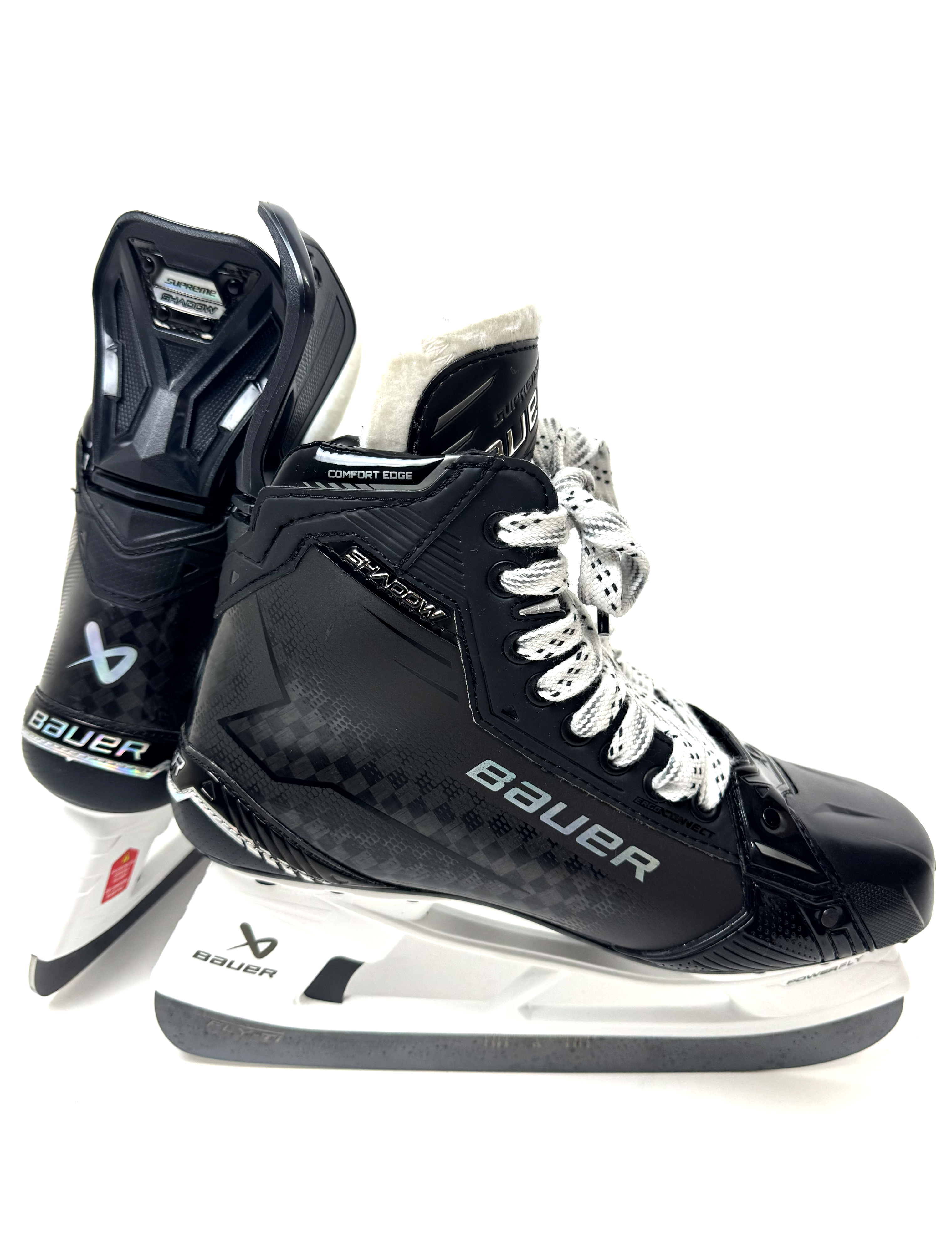 Bauer Supreme Shadow Skates Size 5 Fit 2 w/FLY-TI Blades
