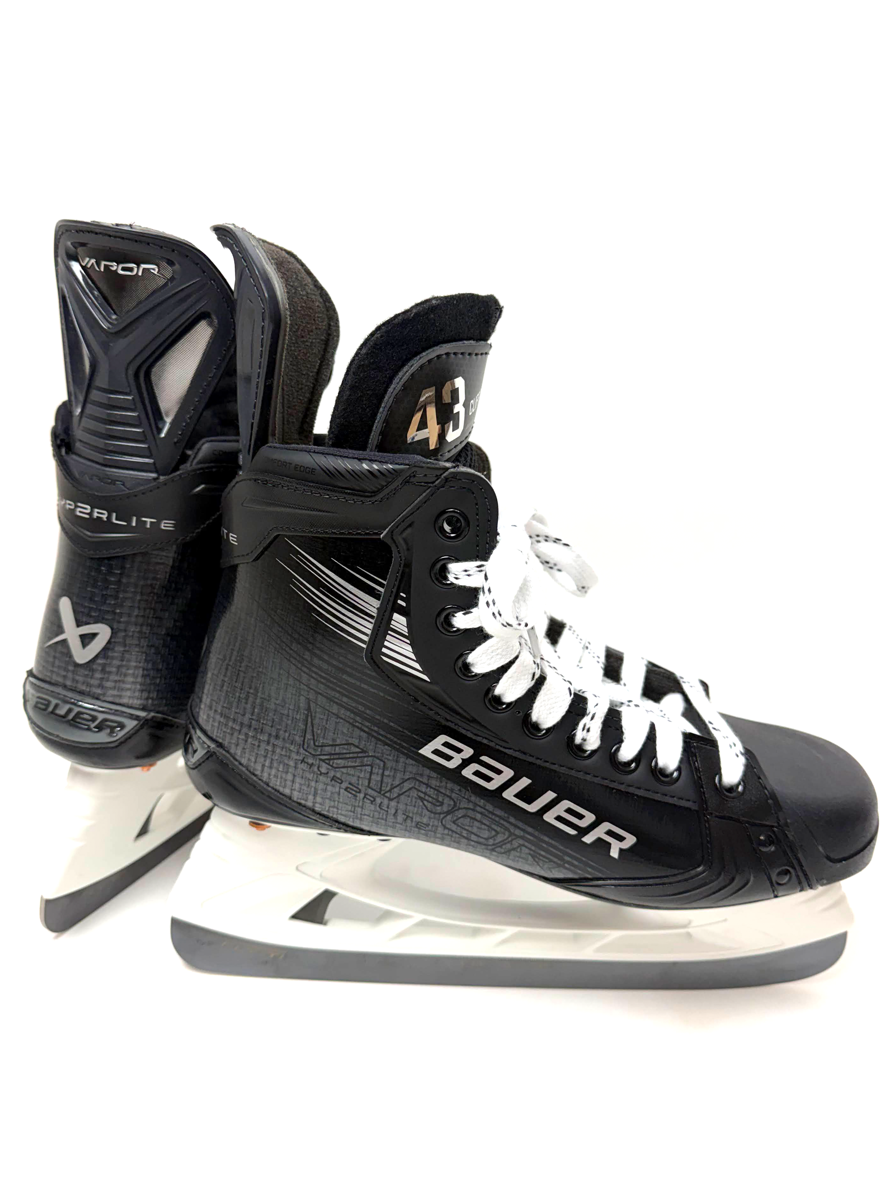 Bauer Vapor Hyperlite 2 Skates Size 9.5 Fit 2 w/FLY-TI Blades