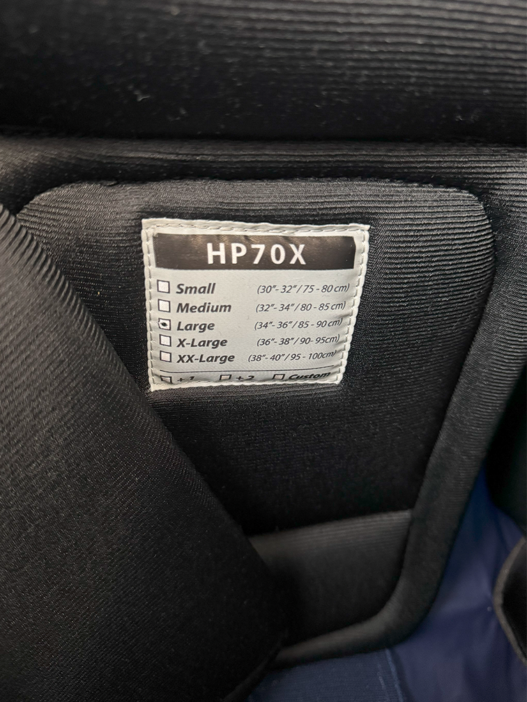 CCM HP 70X Pants Large Navy - Edmonton Oilers