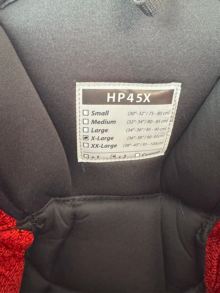 CCM HP 45X Pants X-Large +2 Blue/Orange