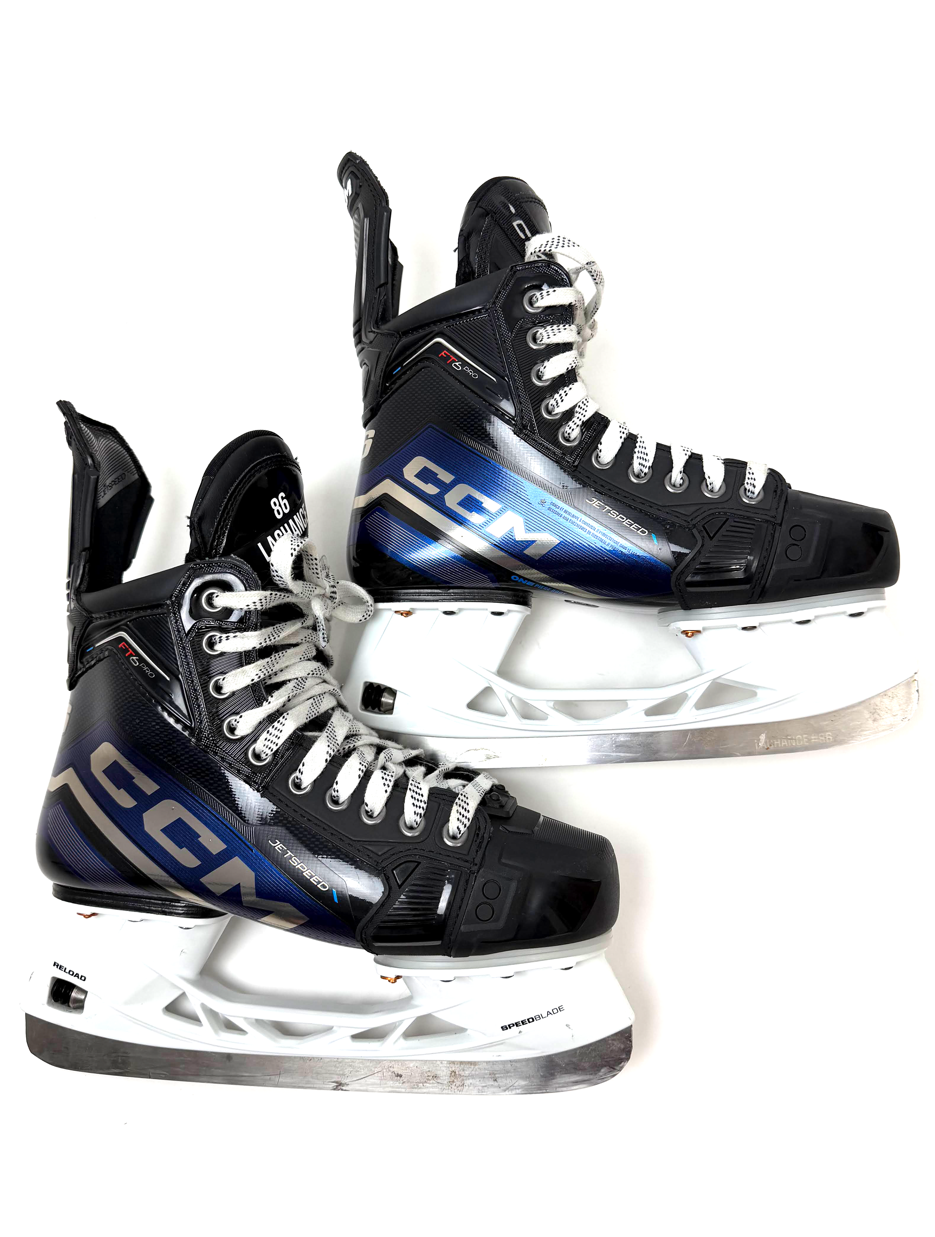 CCM Jetspeed FT6 Pro Skates Size 7.5 Reg w/Steels