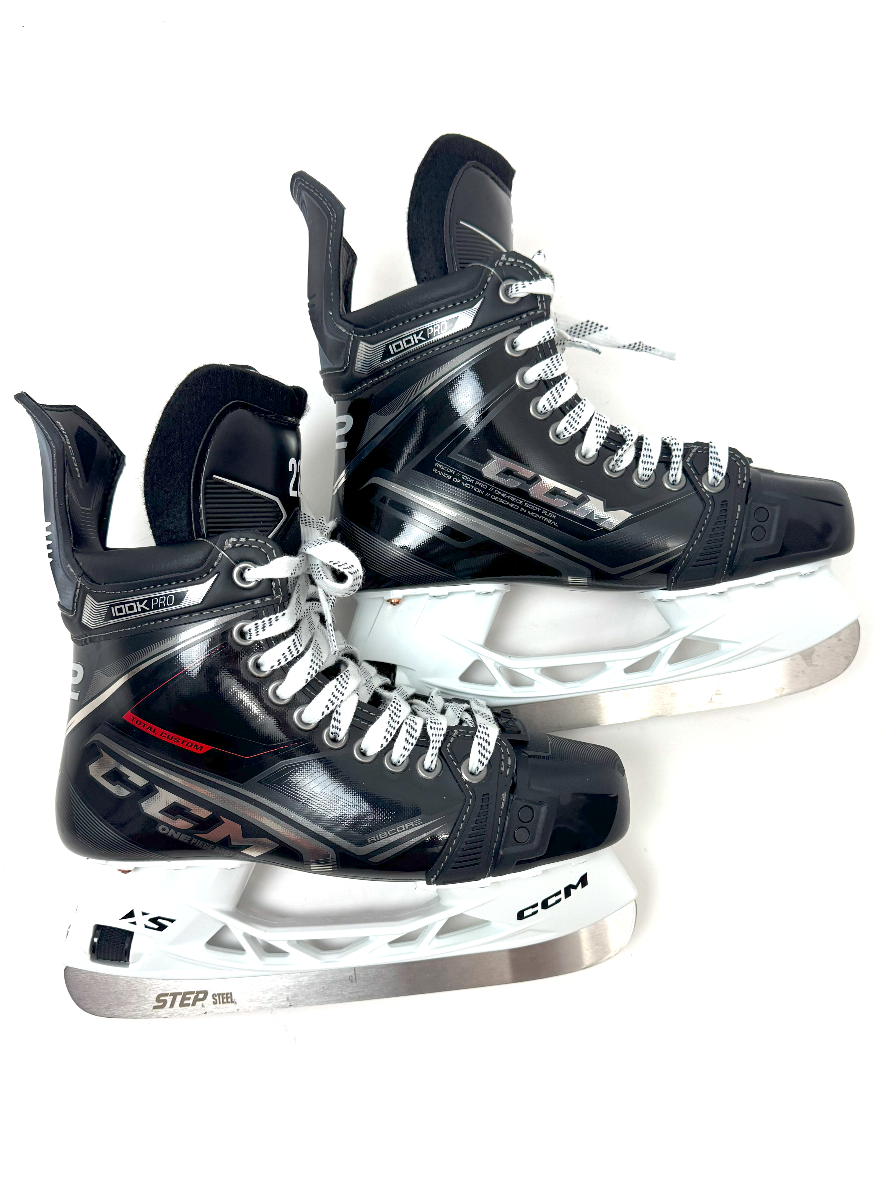 CCM Ribcore 100K Pro Skates Size 6.25 D w/Steels